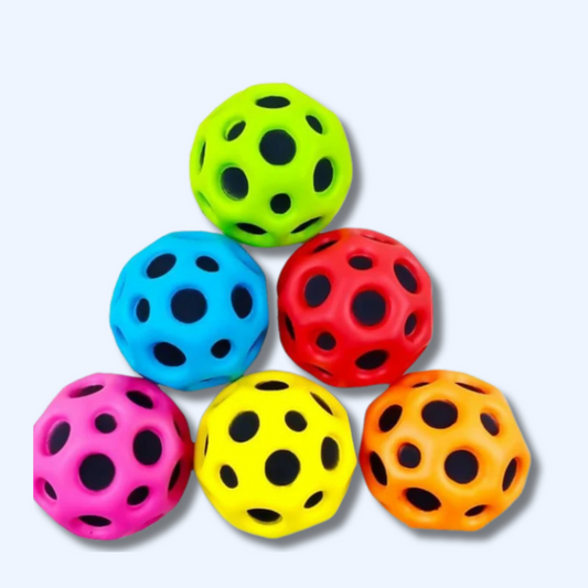 Shreeji Soft Rubber Moon Bouncing Ball for Kids