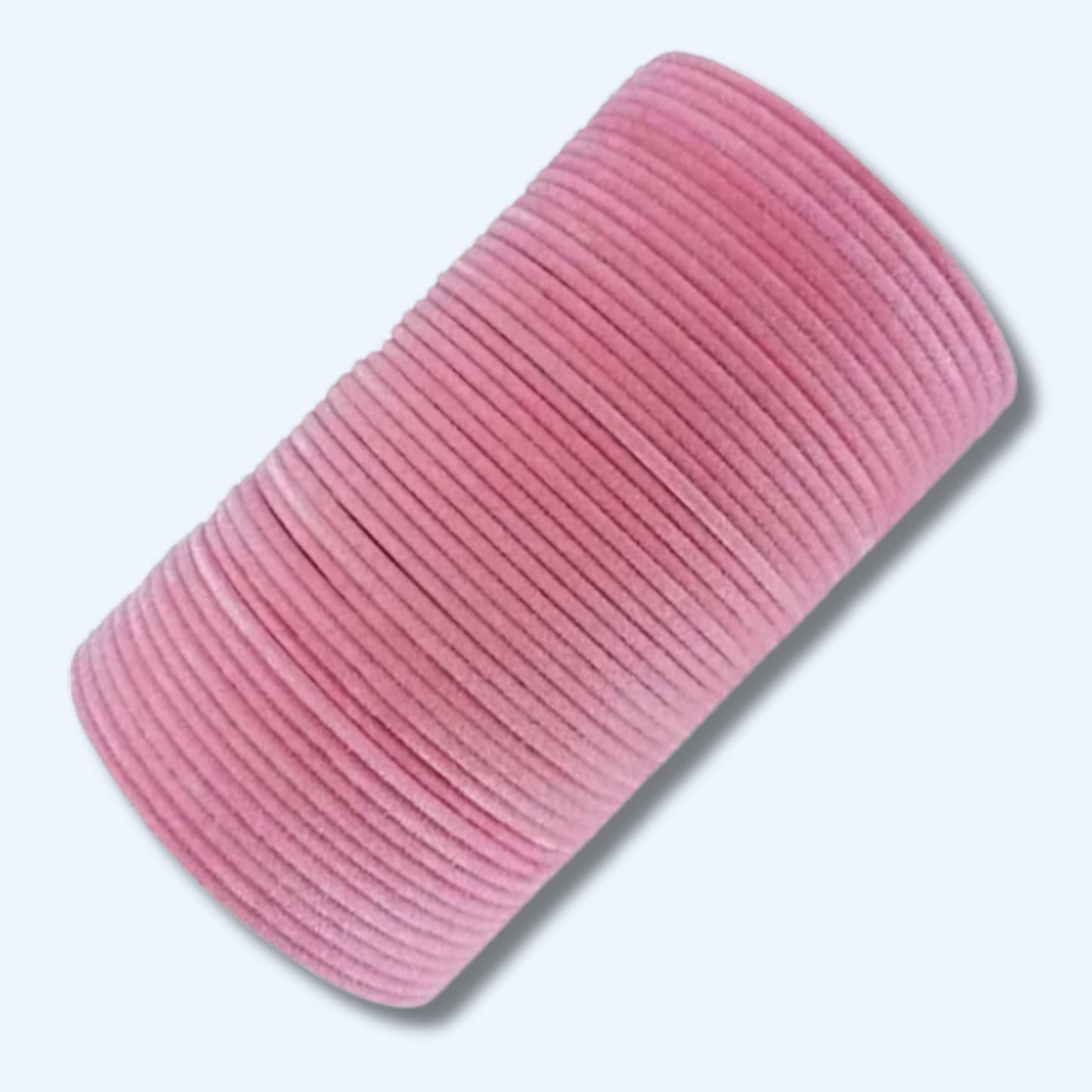 Baby Pink Color Velvet Fabric Bangle Set (Pack of 36)