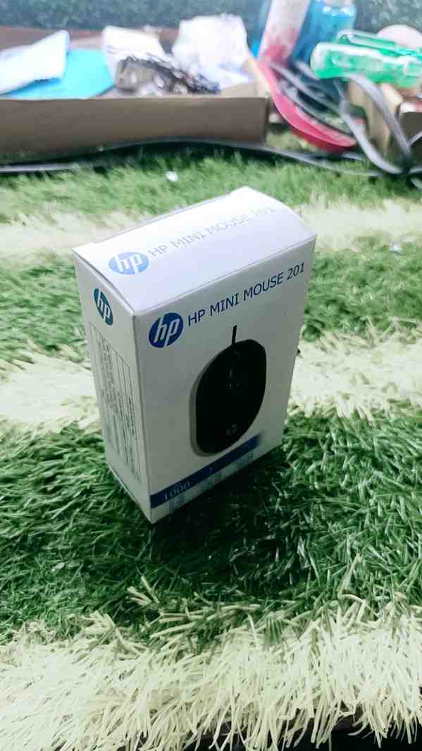 HP Wired Optical Mouse Black