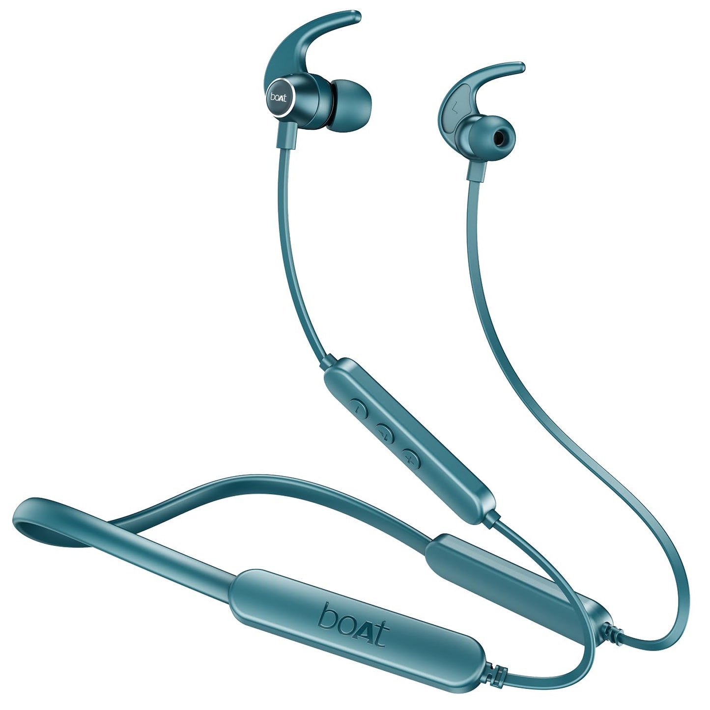 boAt Rockerz 255 Pro+, 60HRS Battery, Fast Charge, IPX7, Dual Pairing, Low Latency, Magnetic Earbuds, in Ear Bluetooth Neckband, Wireless with Mic Earphones (Active Black)