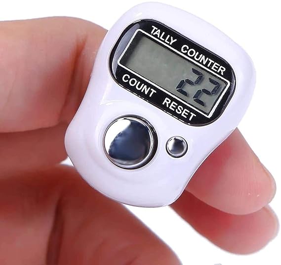 Finger ring digital tally counter lcd click counter for counting