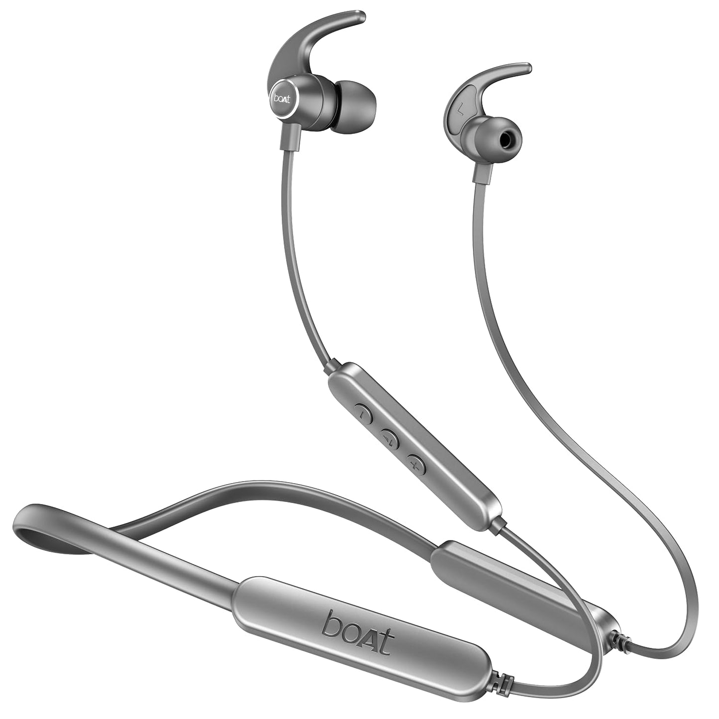 boAt Rockerz 255 Pro+, 60HRS Battery, Fast Charge, IPX7, Dual Pairing, Low Latency, Magnetic Earbuds, in Ear Bluetooth Neckband, Wireless with Mic Earphones (Active Black)