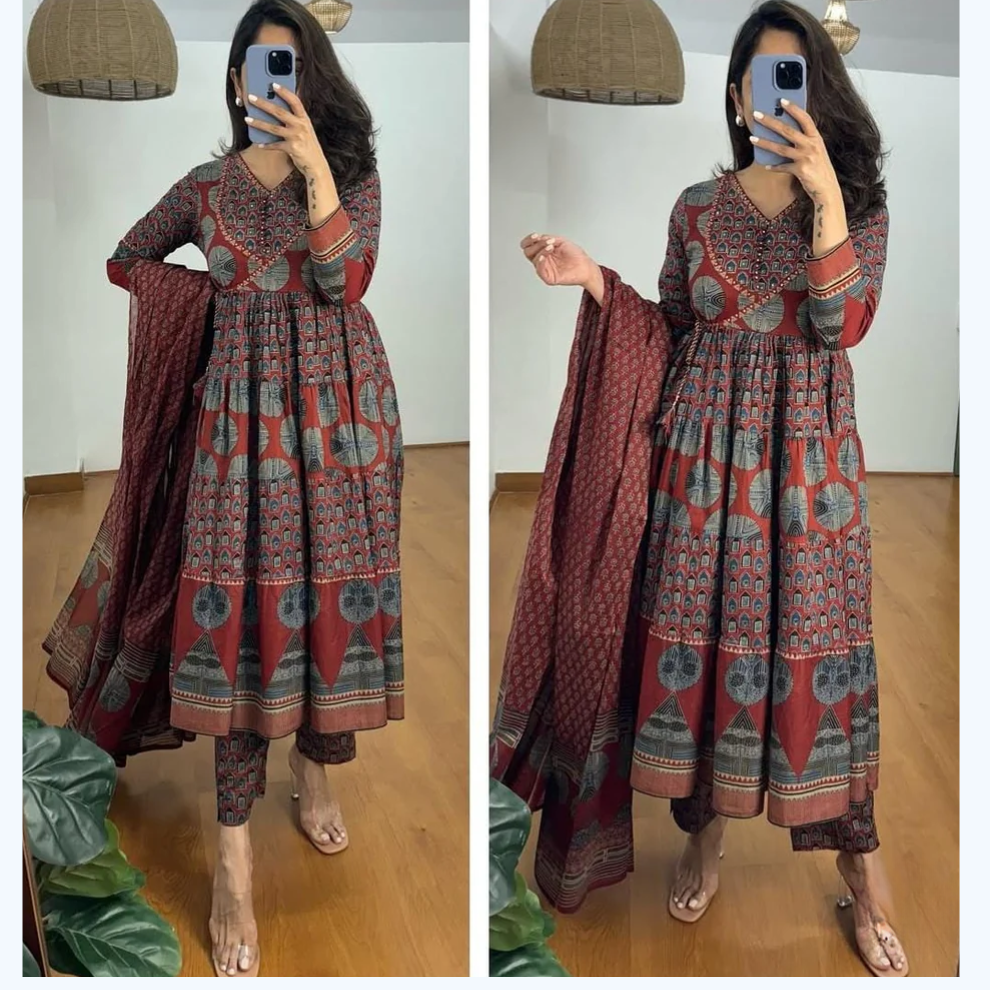 New Launching Beautiful anarkali design