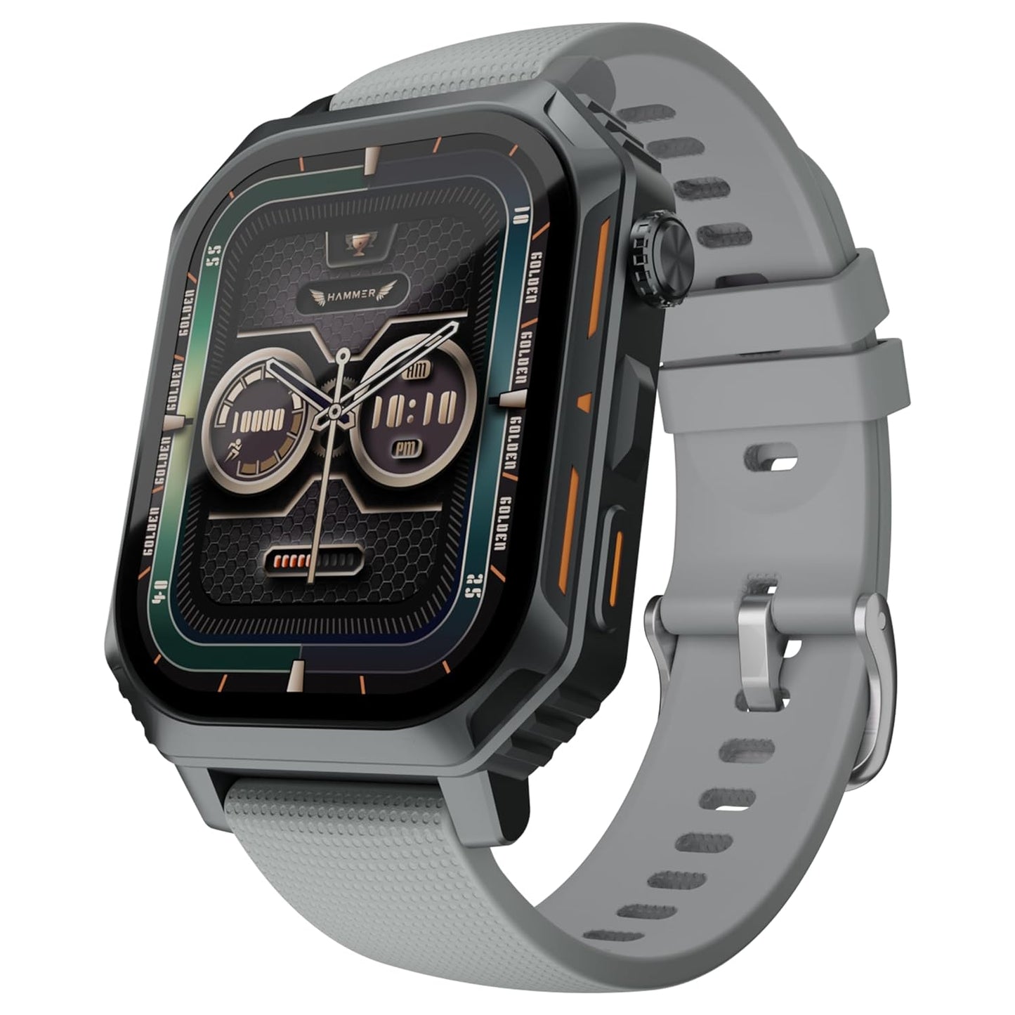 HAMMER Conquer AMOLED Smartwatch indiyase