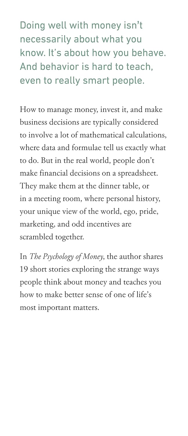 The Psychology of Money