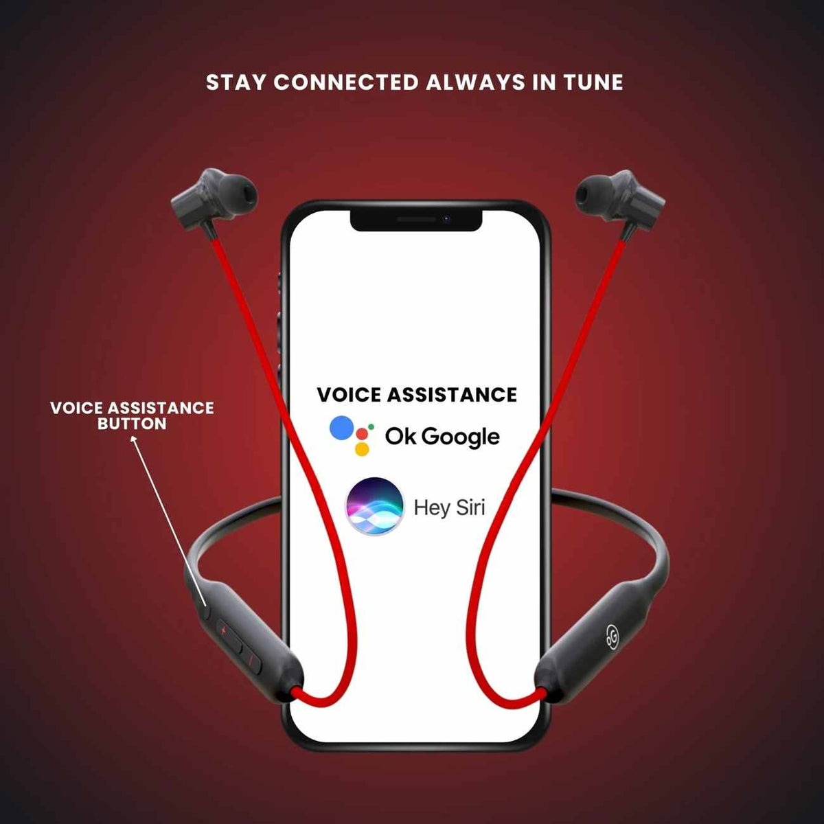 OOGE earbuds for uninterrupted music listening