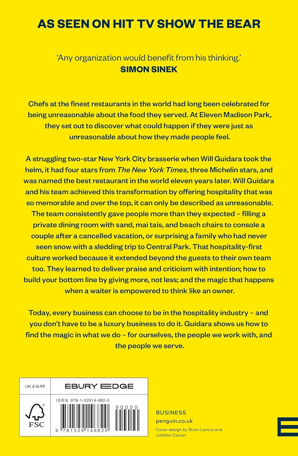 Unreasonable Hospitality (by Will Guidara) indiyase