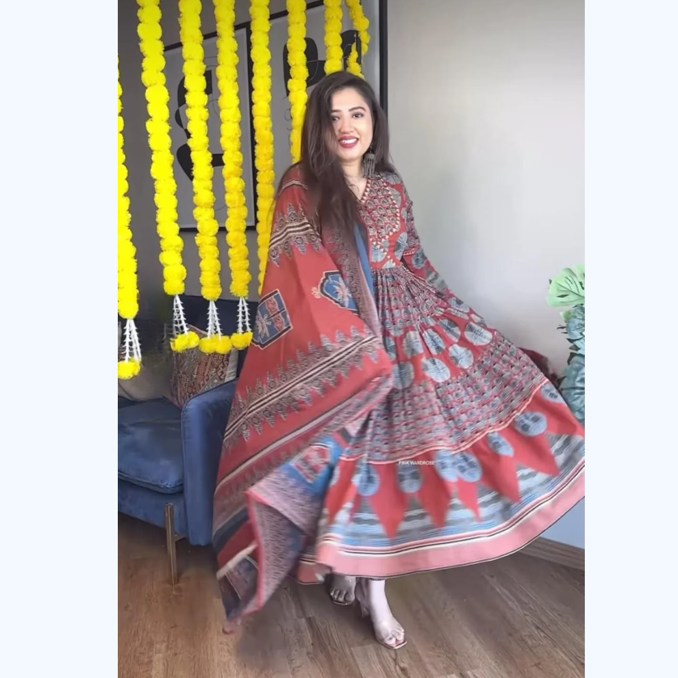 New Launching Beautiful anarkali design