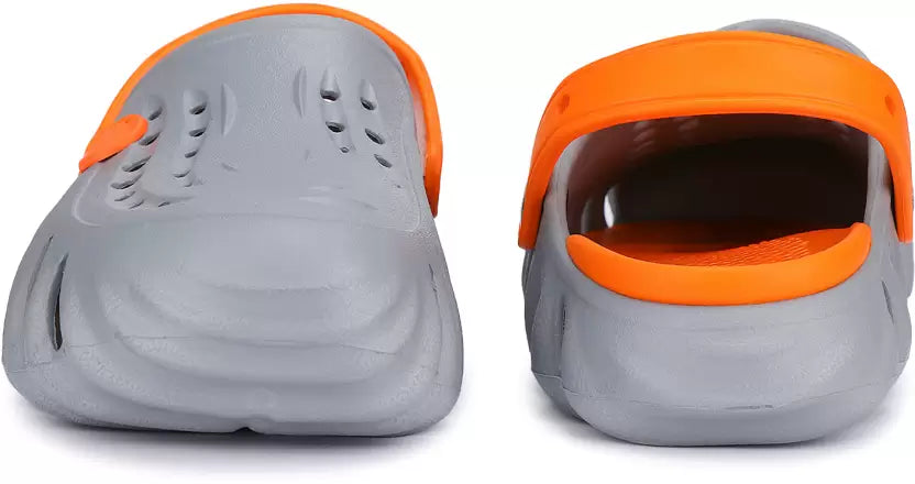 Sling Back Clogs For Boys (Grey , 5.5 -6 Years)