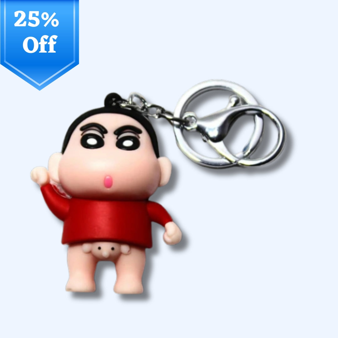 Cute Shinchan 3D Keychain