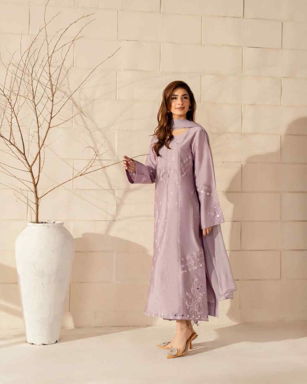 Designer Embroidered Kurta Set