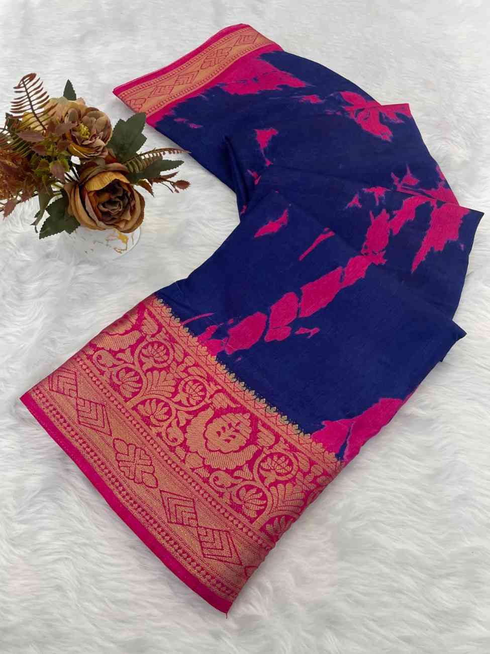 Designer Freehand Saree
