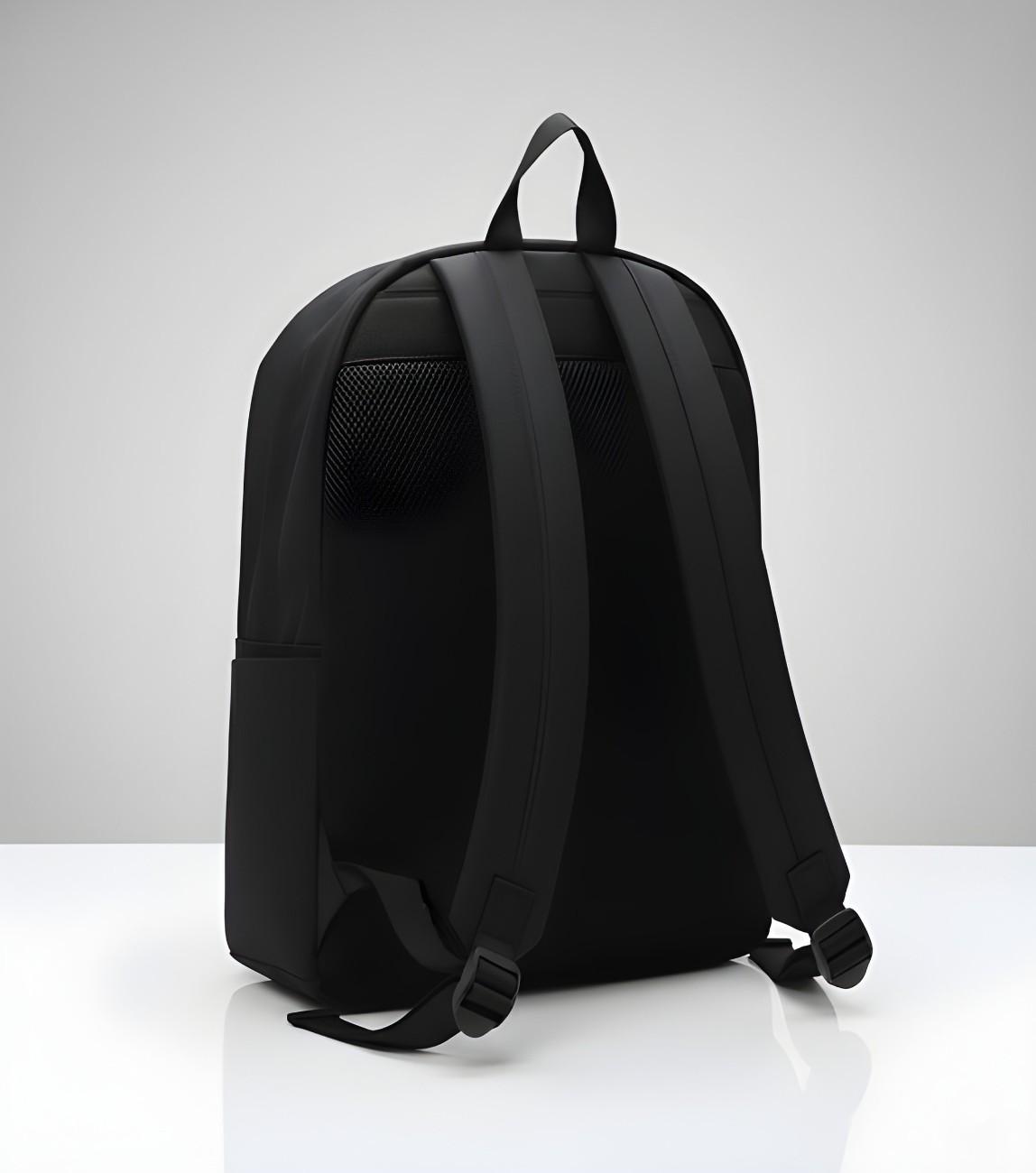 Women’s Black PU Leather Backpack