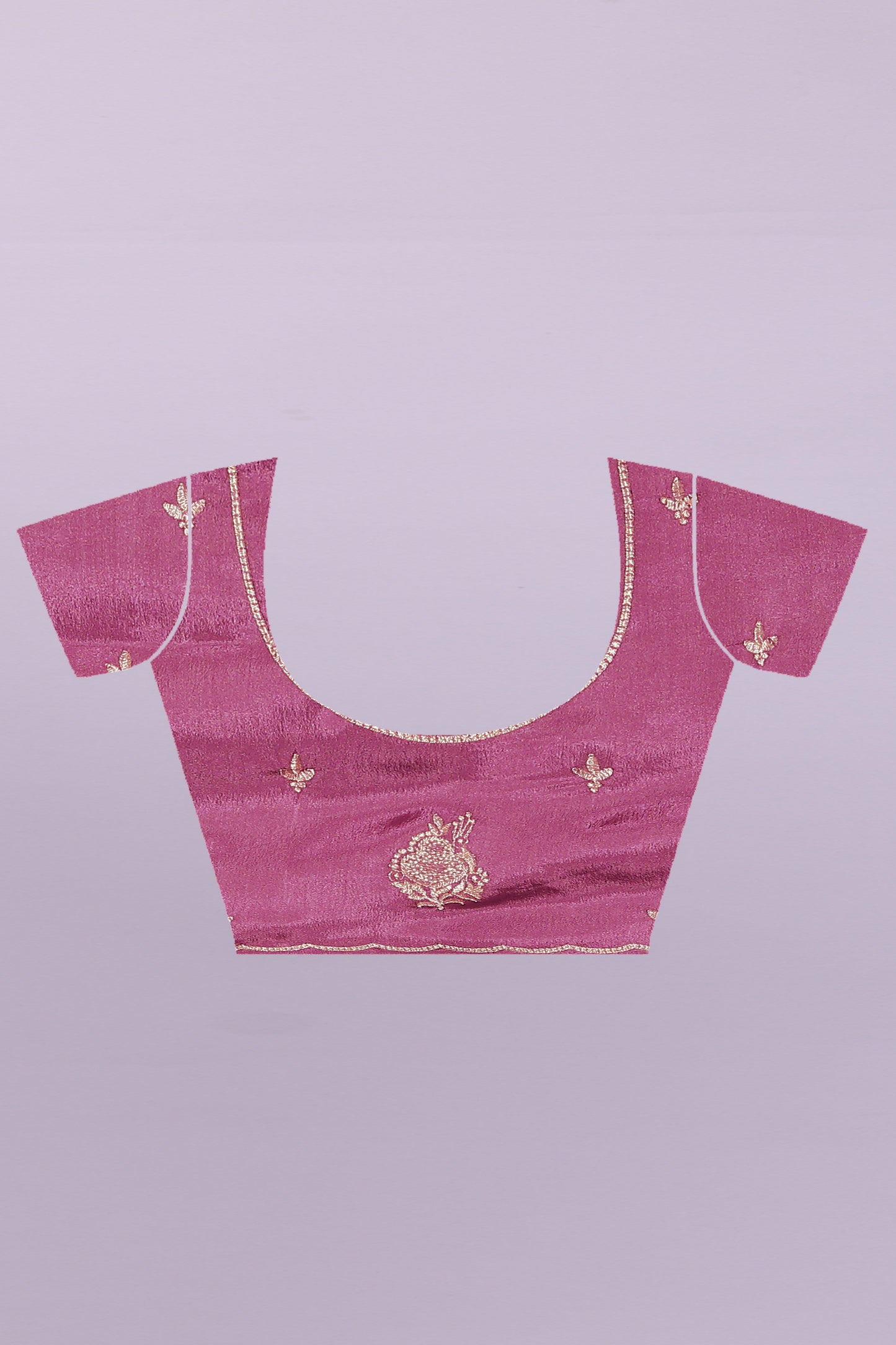 Bhadra Designer Embroidered Bollywood Saree with Swarovski & Mirror Work Khodal Fashion