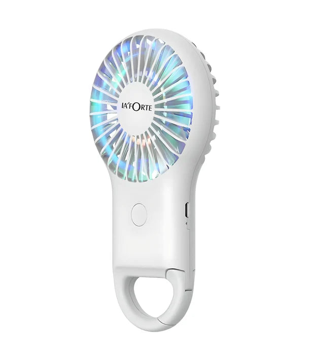 LA' FORTE Hook Air Handheld Portable Rechargeable Fan