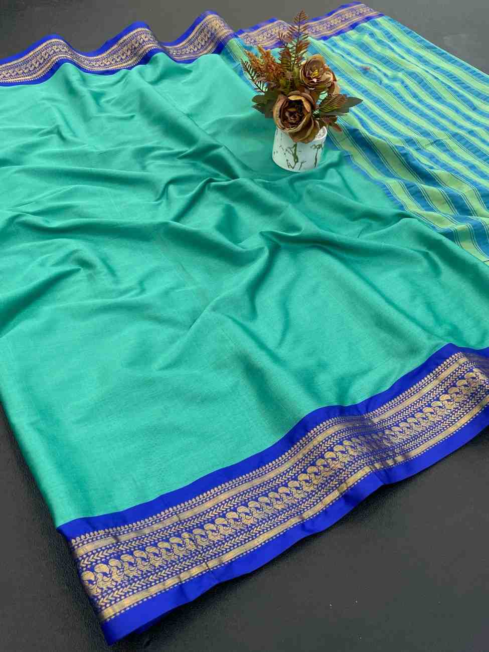 Designer Freehand Saree