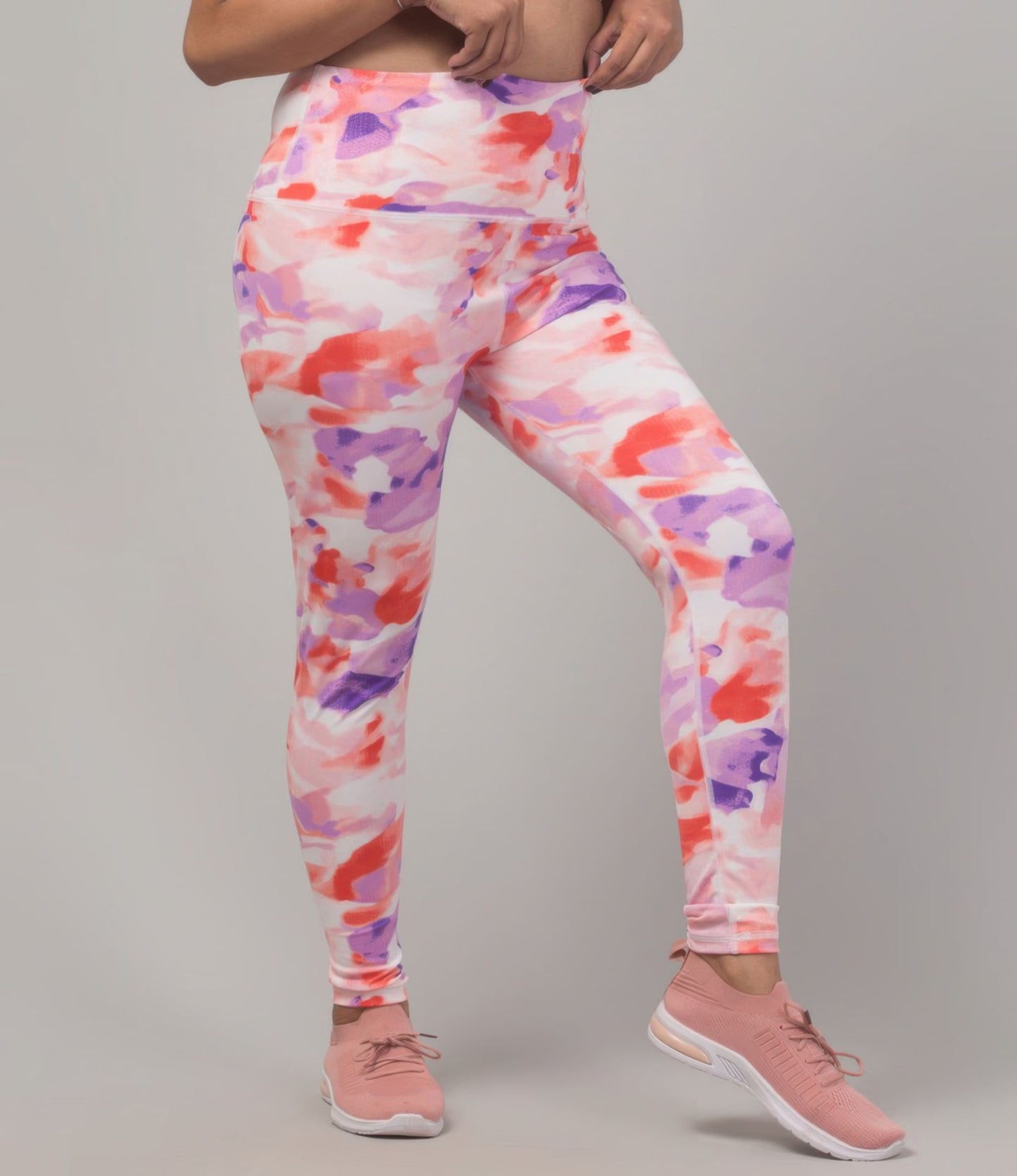 Printed Sports Leggings/Printed Gym Tights For Women's & Girls