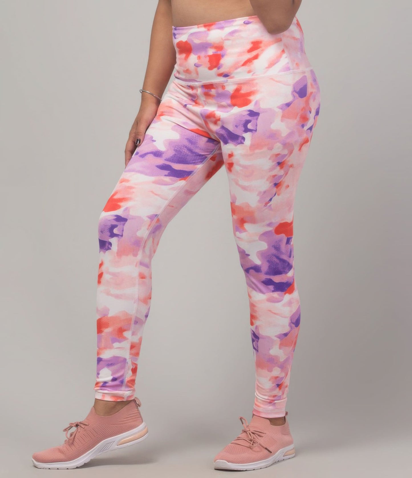 Printed Sports Leggings/Printed Gym Tights For Women's & Girls