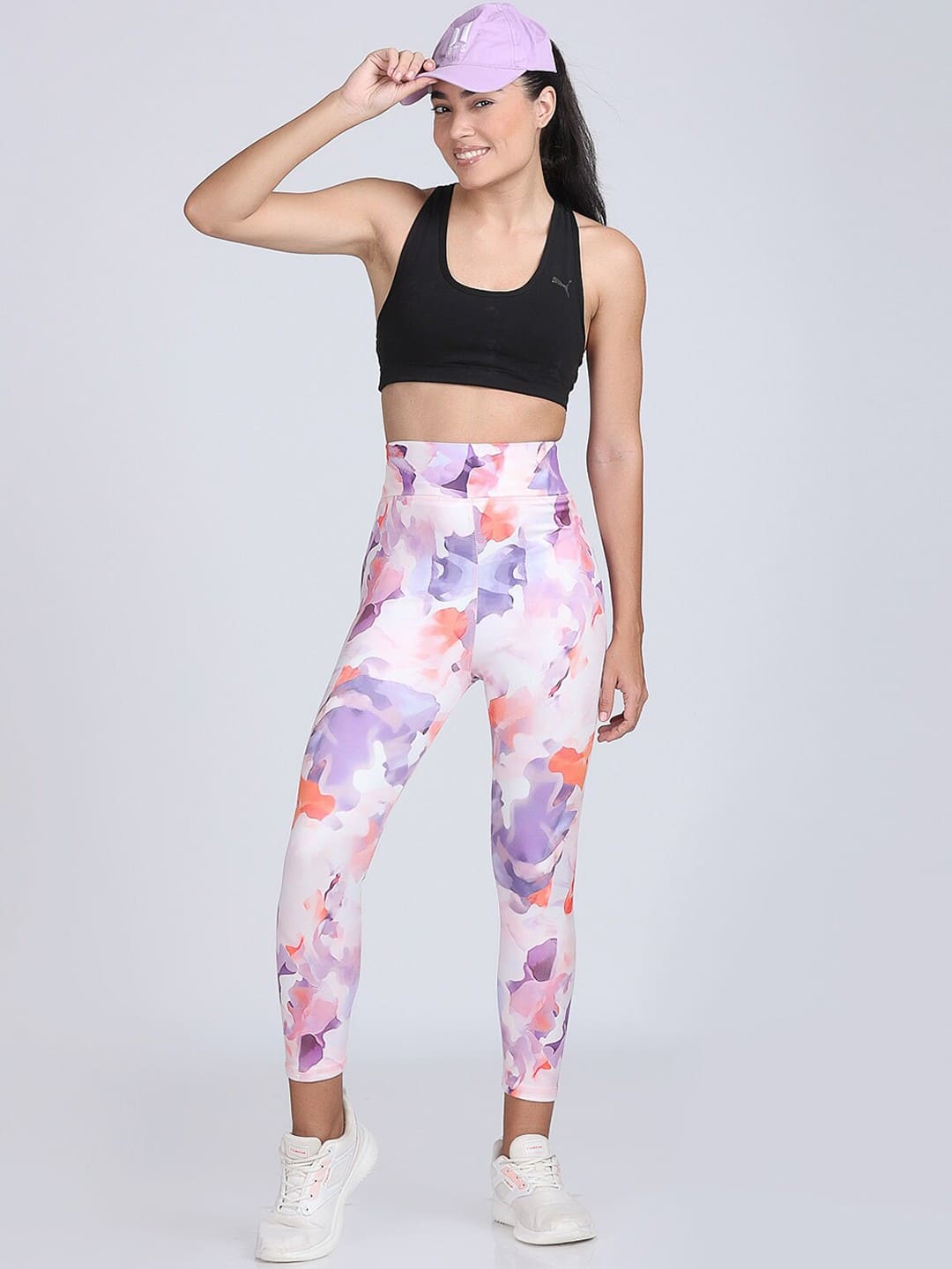 Printed Sports Leggings/Printed Gym Tights For Women's & Girls
