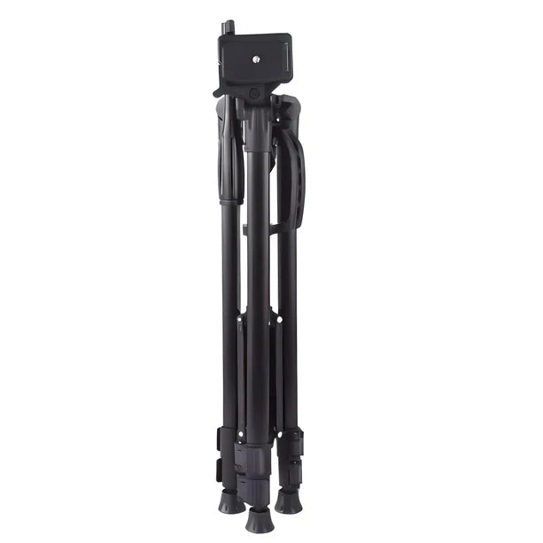 Flixx Mobile Tripod Stand | Sturdy Aluminum, Adjustable Height, 360° Rotatable Head | Lightweight & Heavy-Duty
