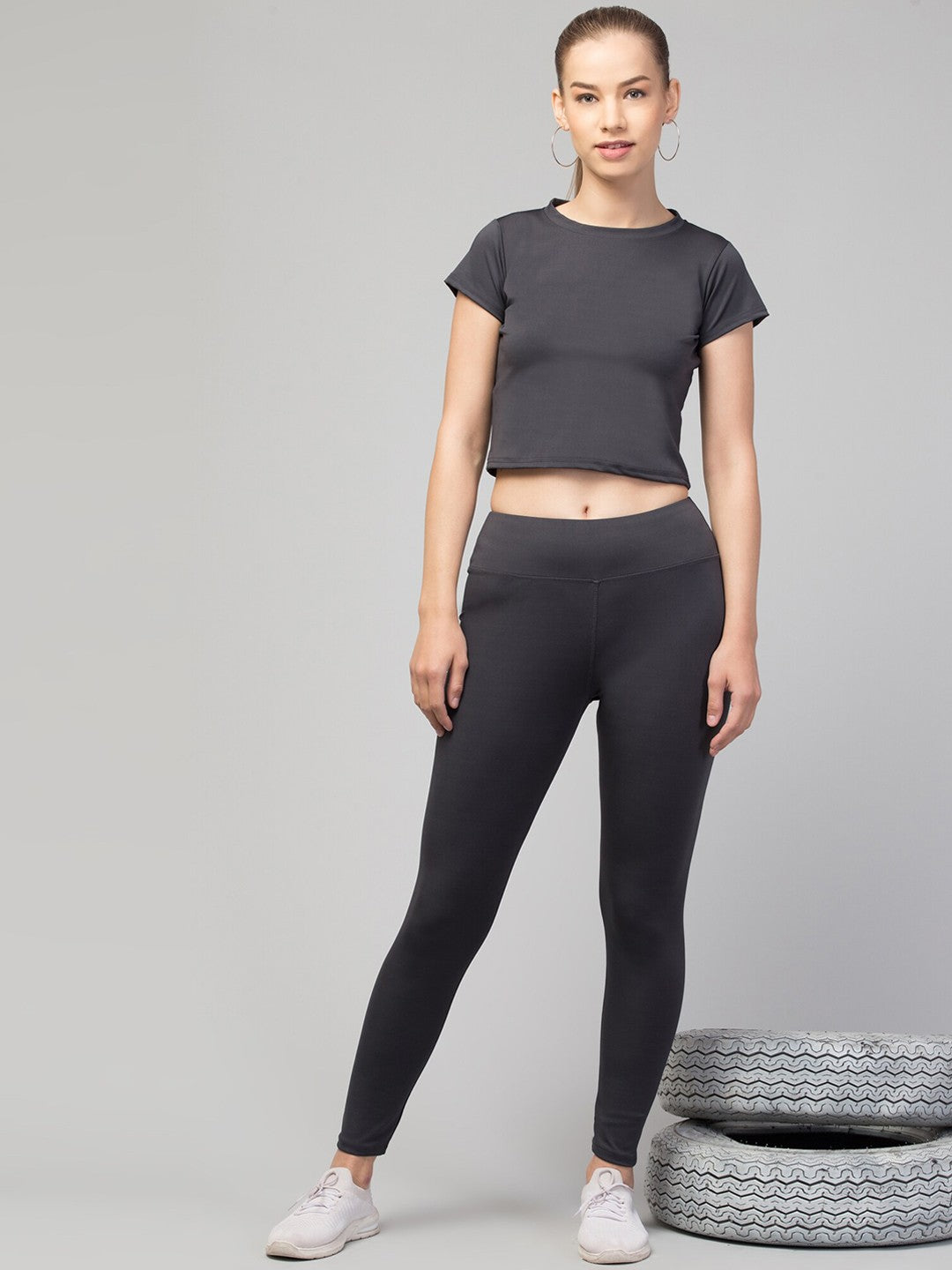 Women Active Wear/Plain Gym Tight Pant For Women's & Girls