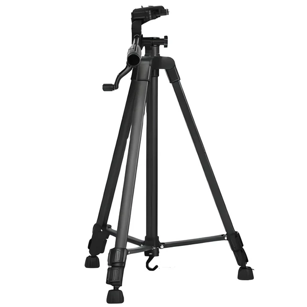 Flixx Mobile Tripod Stand | Sturdy Aluminum, Adjustable Height, 360° Rotatable Head | Lightweight & Heavy-Duty