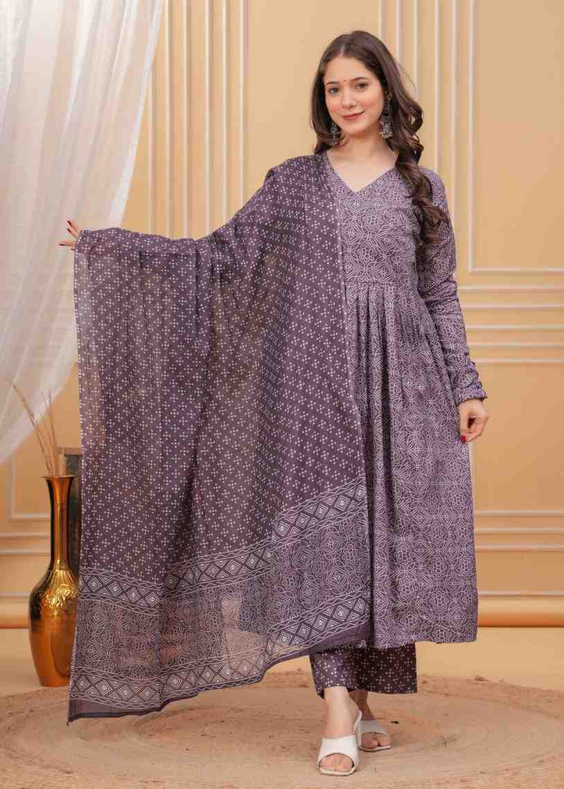 Fully Stiched Rayon Printed Kurti Pant Dupatta