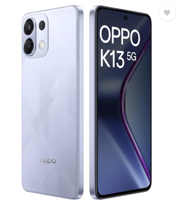 oppo k13 5g 8gb ram 256gb icy purple 7000mah fast charging smartphone