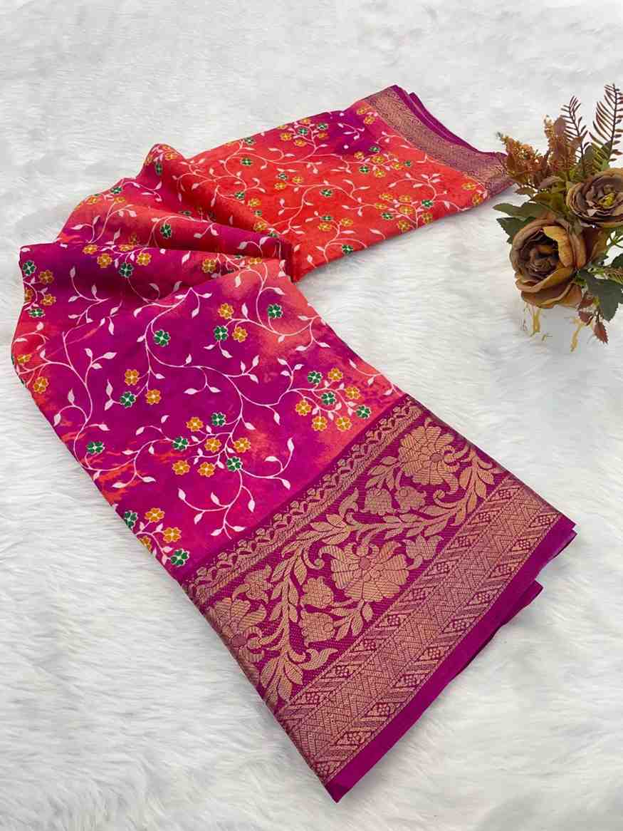 Designer Freehand Saree Pavitr patel