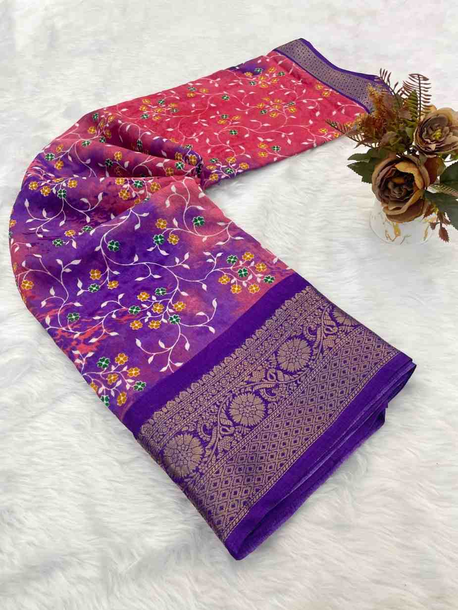 Designer Freehand Saree Pavitr patel