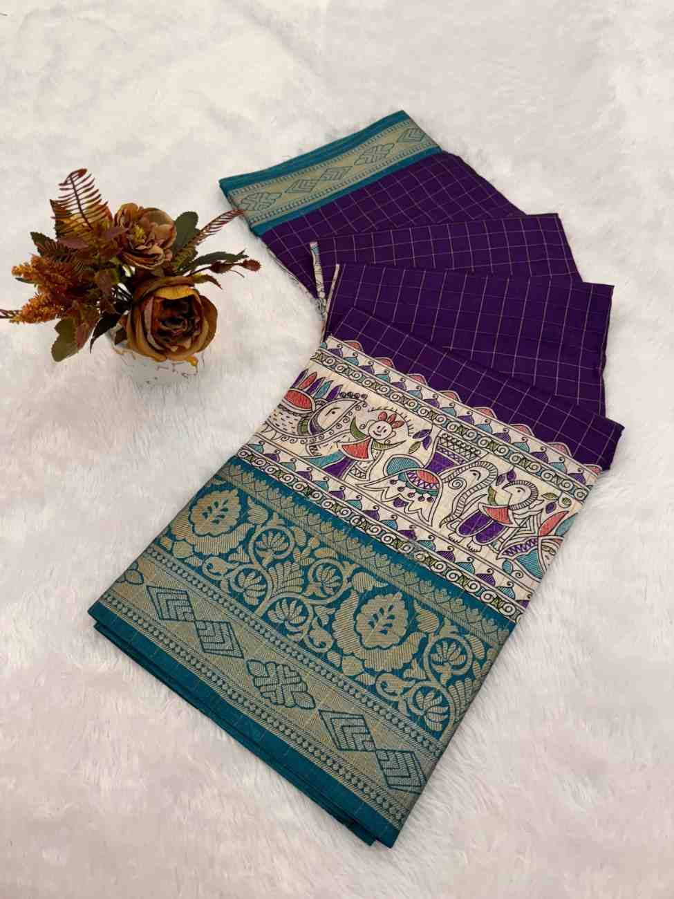 Designer Freehand Saree Pavitr patel