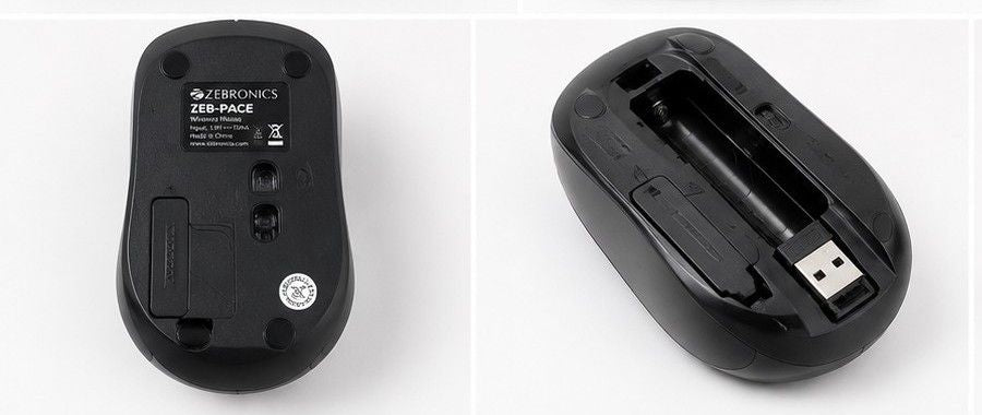 ZEBRONICS USB Wireless Mouse