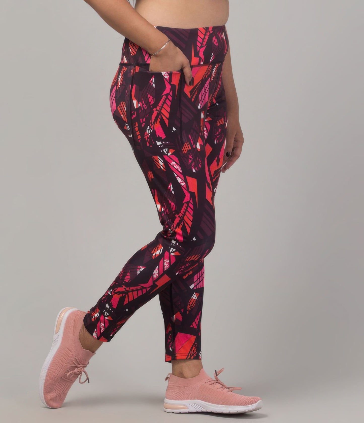 Printed Sports Leggings/Printed Gym Tights For Women's & Girls