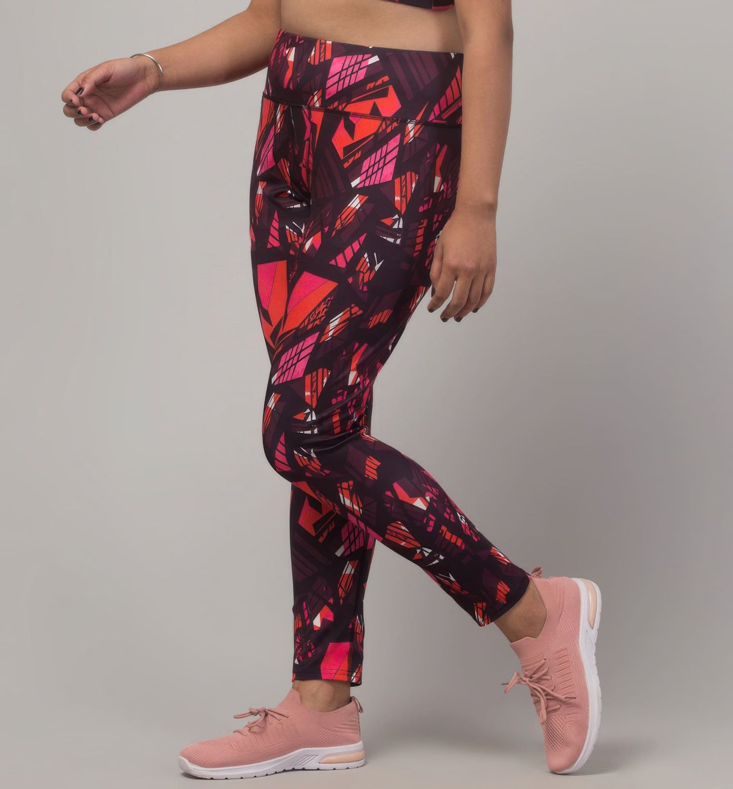 Printed Sports Leggings/Printed Gym Tights For Women's & Girls