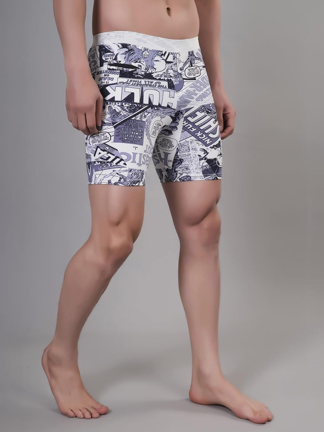 Men’s Printed Sports & Swim Trunks / Gym & Cycling Shorts