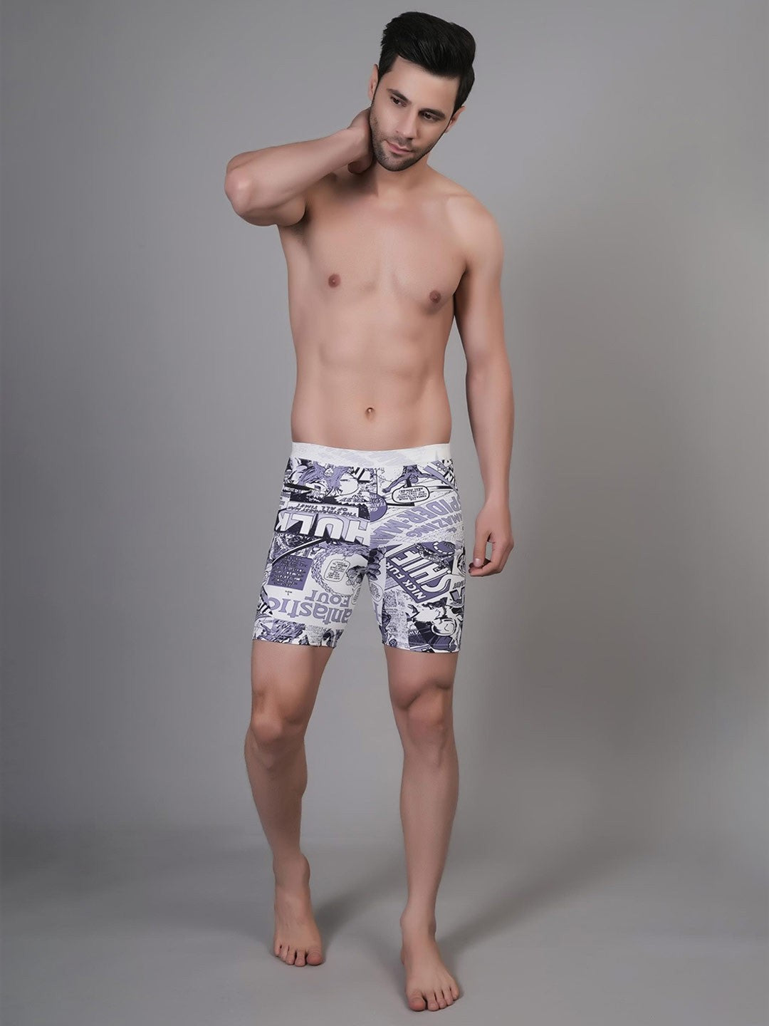 Men’s Printed Sports & Swim Trunks / Gym & Cycling Shorts