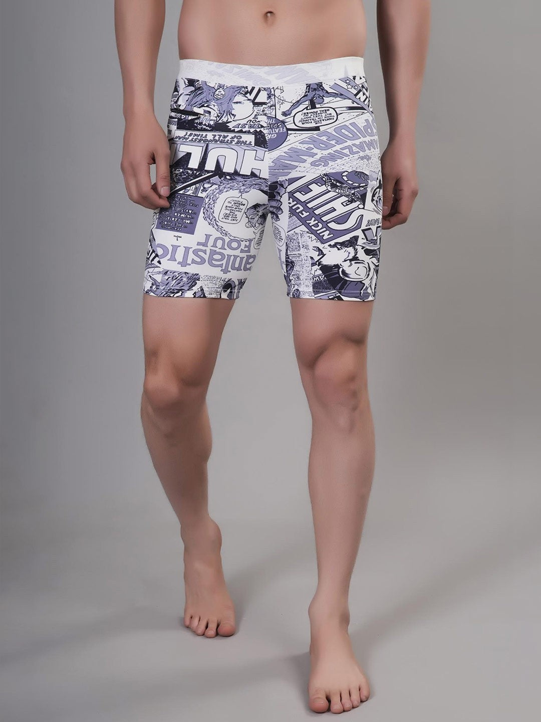 Men’s Printed Sports & Swim Trunks / Gym & Cycling Shorts