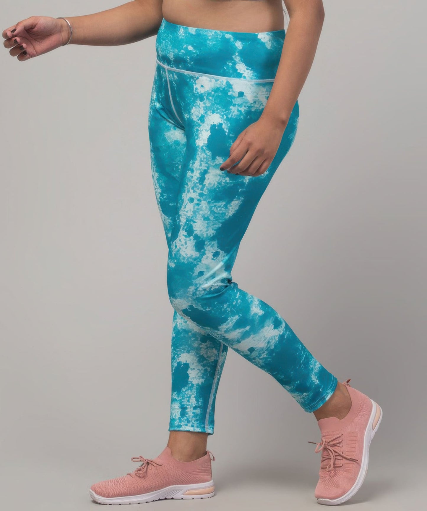 Printed Sports Leggings/Printed Gym Tights For Women's & Girls
