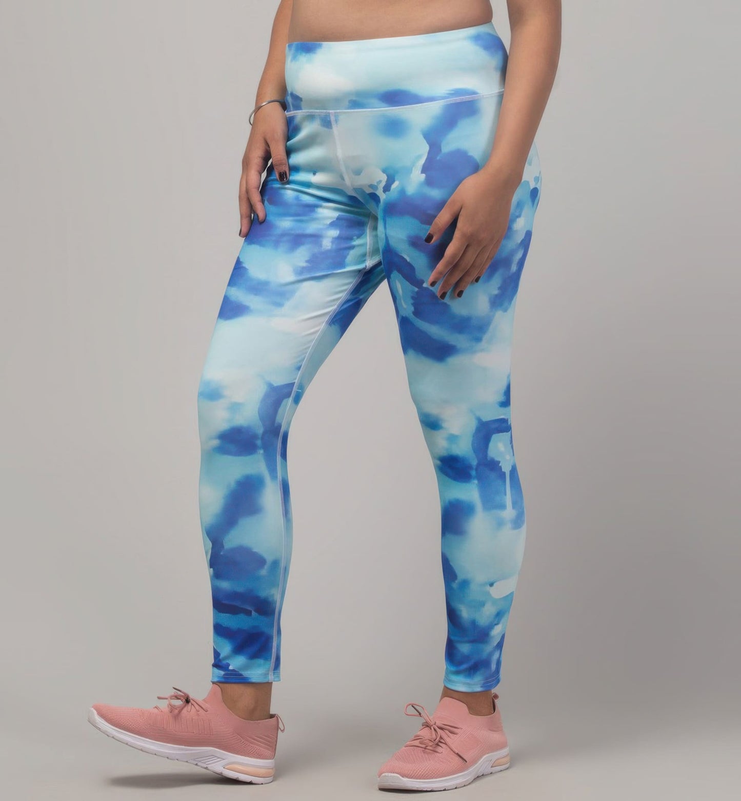 Printed Sports Leggings/Printed Gym Tights For Women's & Girls