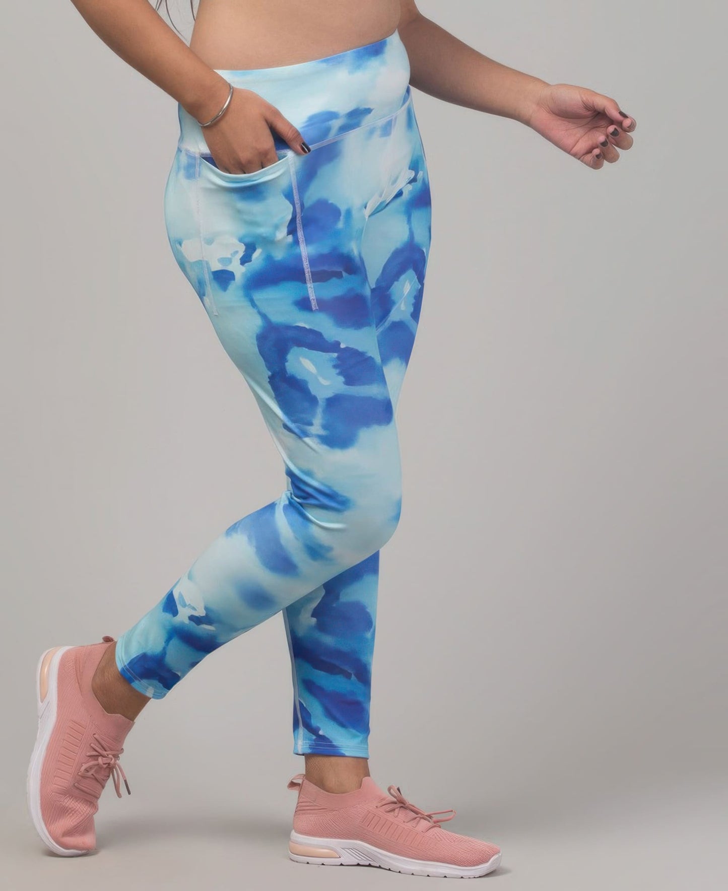 Printed Sports Leggings/Printed Gym Tights For Women's & Girls