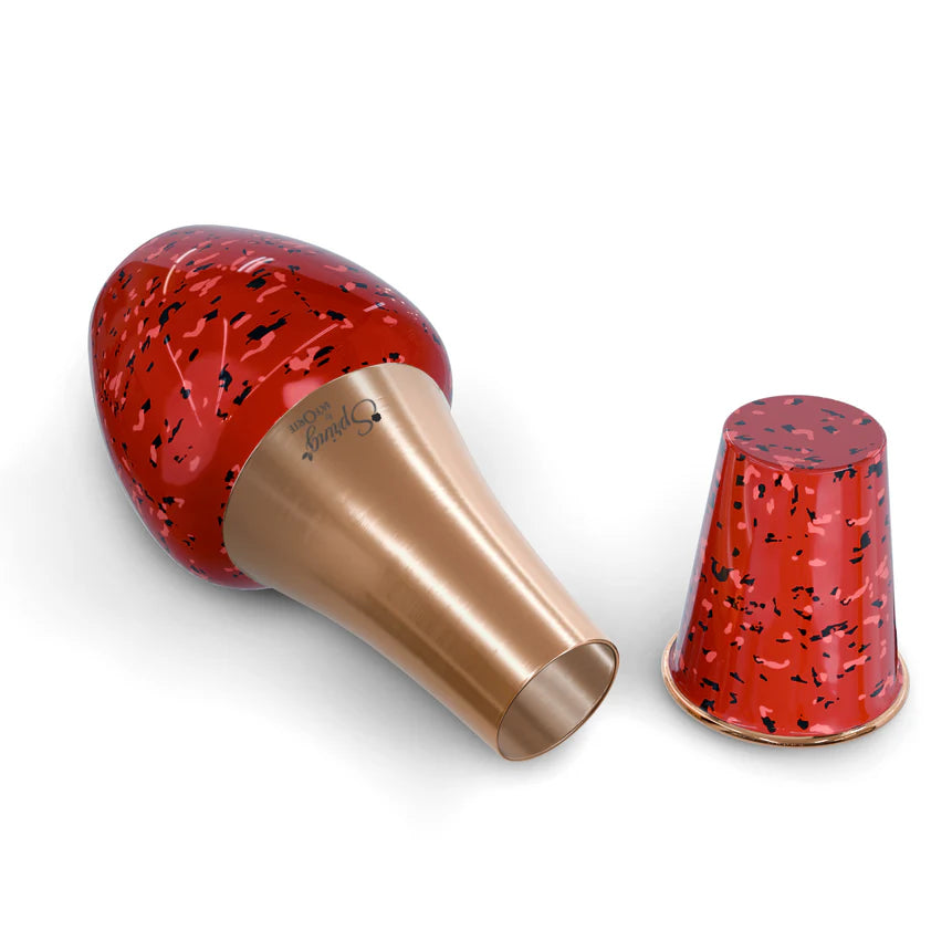 LA'FORTE Copper Bottle Venus Jar 1400 ml (Ruby Red)