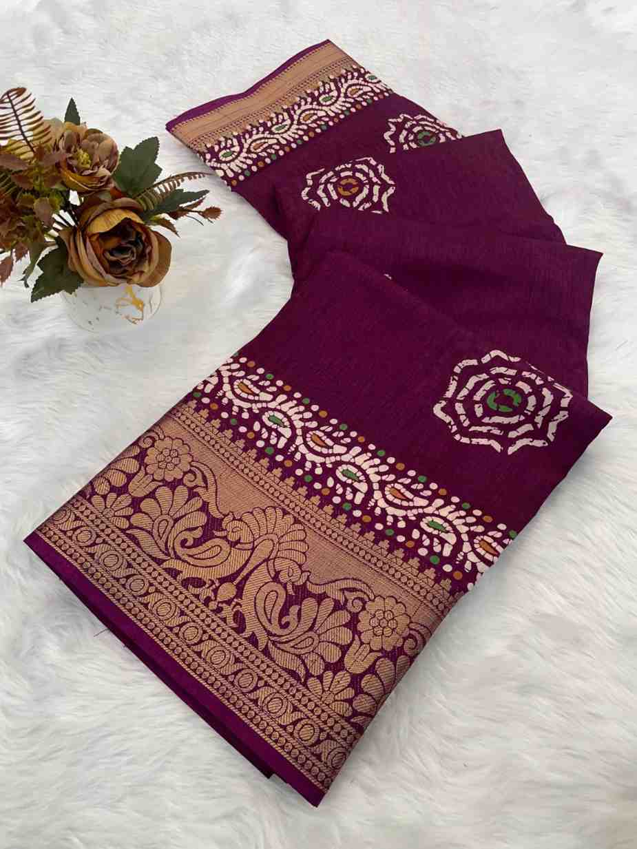Designer Freehand Saree Pavitr patel