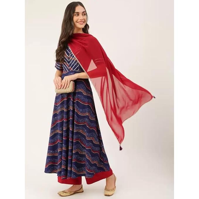KURTI TOP WITH DUPATTA
