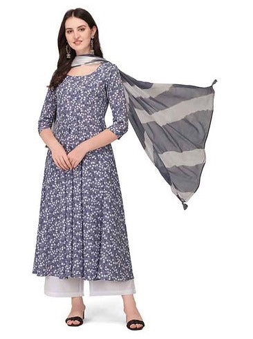 KURTI TOP WITH DUPATTA FOR LADIES