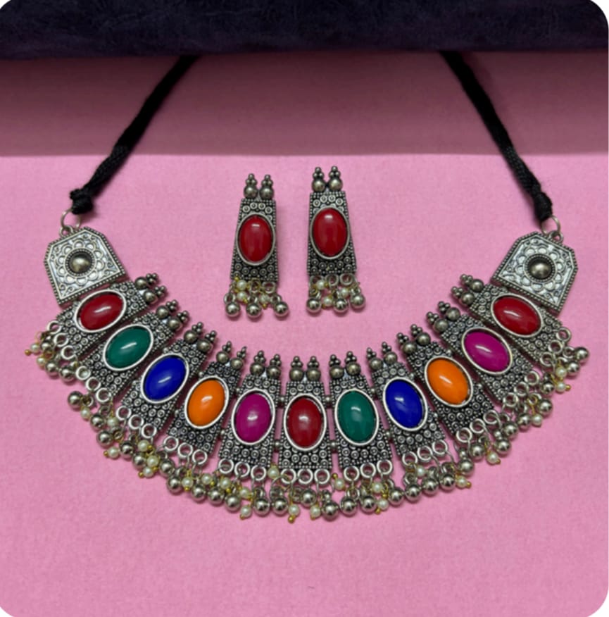 Choker set with Earring Dhrish International
