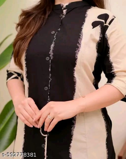 Rayon Printed Kurta Set for Daily Wear