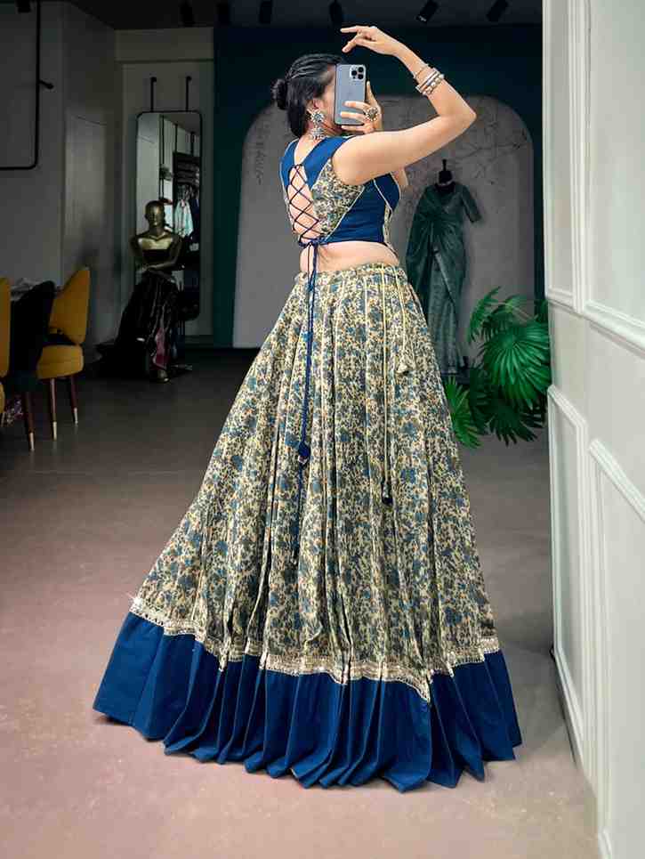 Traditional Lehenga with Stitched Blouse