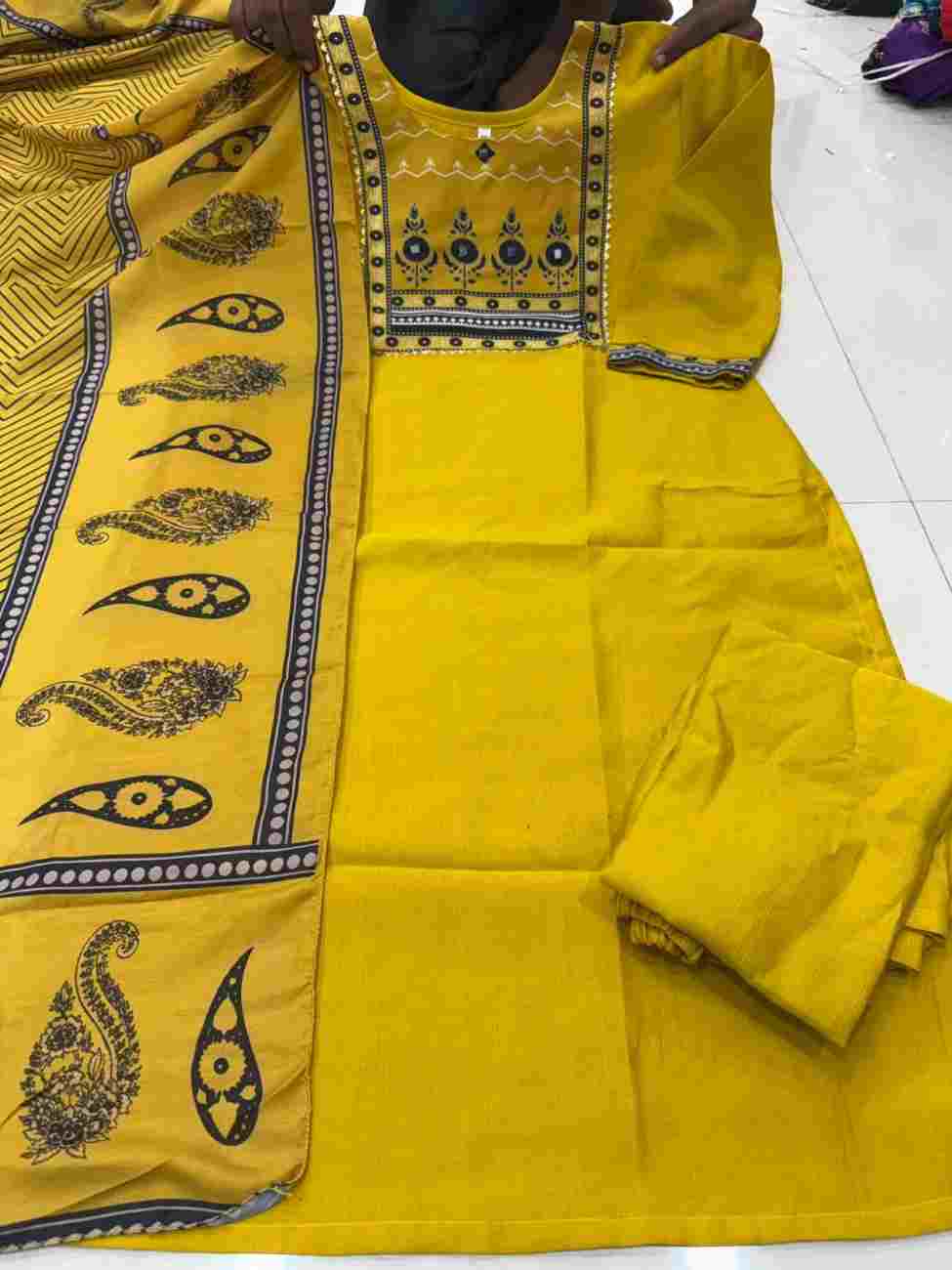 Elegant cotton silk ethnic suit for weddings and family functions