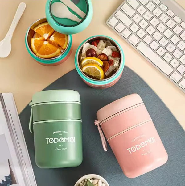 Stainless Steel Thermal Soup Cup Lunch Box