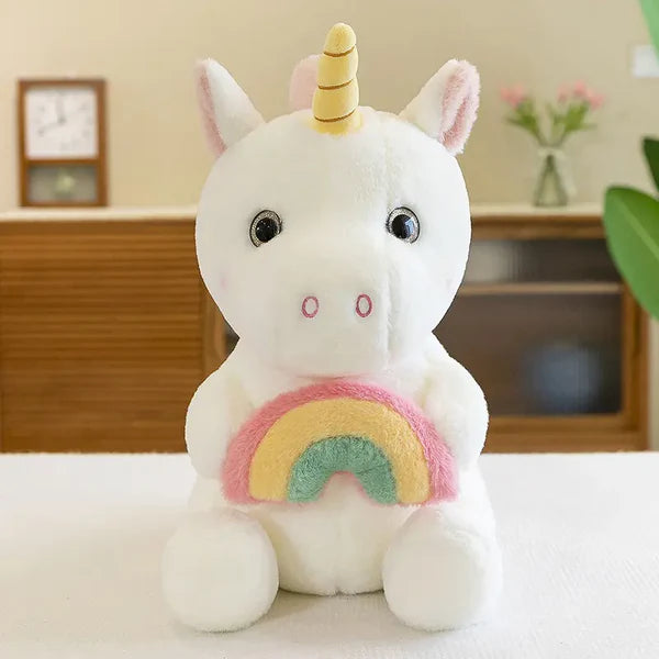 Rainbow Unicorn Soft Toy
